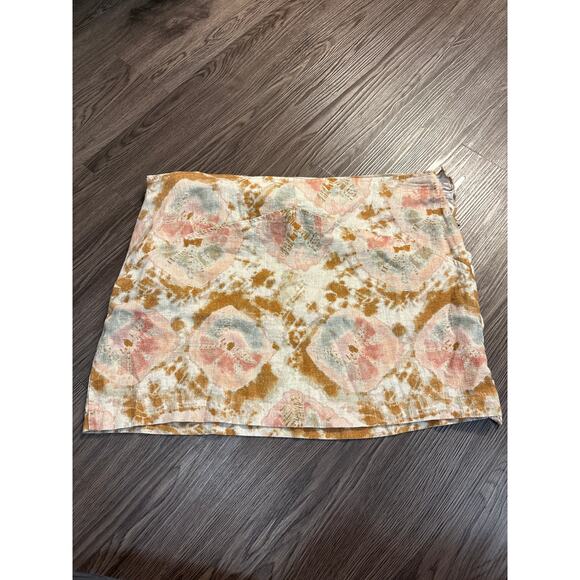 Free People NWT Boho Sweet As Beach Mini Skirt - Picture 9 of 9